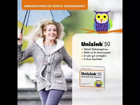 Film o produkcie Unizinc 50 tabletek, 100 szt
