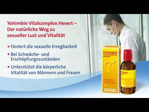 Film o produkcie Johimbina Vitalcomplex Hevert, 200 ml