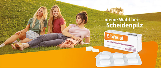 BIOFANAL na grzybicę pochwy 100 000 j.m. tabletki dopochwowe, 12 szt