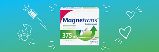 MAGNETRANS granulki bezpośrednie 375 mg, 20 szt