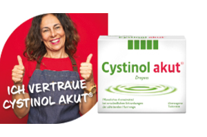 CYSTINOL ostre dragées, 60 szt