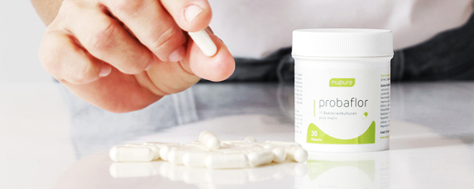 NUPURE probaflor Probiotics for Intestinal Restoration Kps, 30 szt