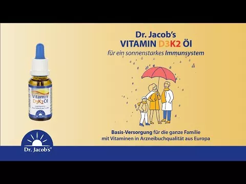 Film o produkcie Olejek z witaminą D3K2 forte Krople Doktora Jacoba, 20 ml