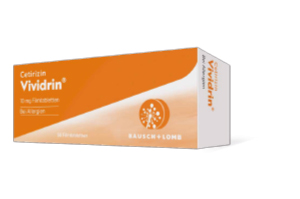 CETIRIZIN Vividrin 10 mg tabletki powlekane, 100 szt
