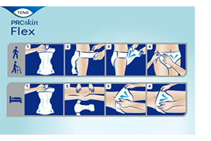 TENA FLEX maxi S, 22 szt