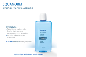 DUCRAY SQUANORM Przeciwłupieżowa nalewka cynkowa do włosów, 200 ml