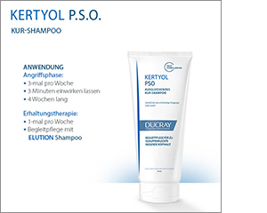 DUCRAY KERTYOL PSO Kuracja szamponowa, 125 ml