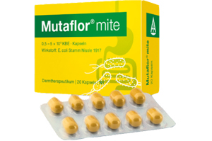 MUTAFLOR twarde kapsułki powlekane roztoczami, 20 szt