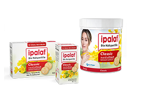 IPALAT Pastylki do ssania na gardło classic, 120 szt