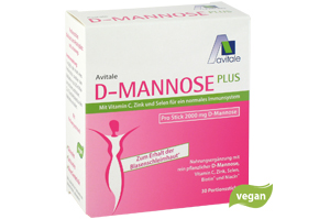 D-MANNOSE PLUS 2000 mg Tabl.w.Vit.u.Mineralstof., 60 szt