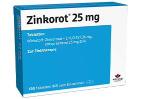 ZINKOROT Tabletki 25 mg, 50 szt