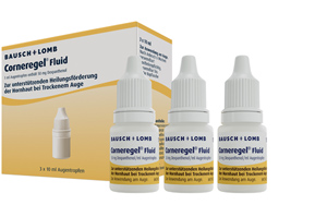 CORNEREGEL Płynne krople do oczu, 3 x 10 ml