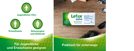 LEFAX dodatkowe tabletki do żucia, 20 szt