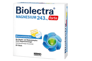 BIOLECTRA Magnez 243 mg forte Lemon Br. tbl, 60 szt