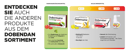 DOBENSANA Ziołowa Pasta Wiśniowa Vit.C & Pastylka Cynkowa, 16 szt