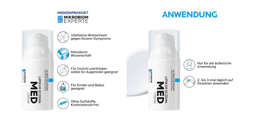 ROCHE-POSAY Lipikar Egzema MED Krem, 30 ml