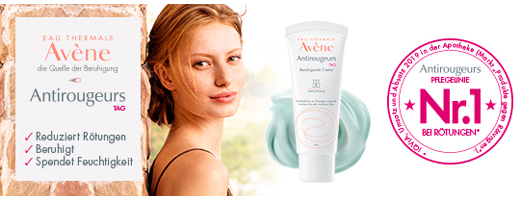 AVENE Krem łagodzący na dzień Antirougeurs SPF 30, 40 ml