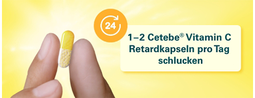 CETEBE Witamina C kapsułki o powolnym uwalnianiu 500 mg, 60 szt