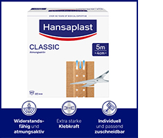 HANSAPLAST Tynk klasyczny 4 cmx5 m, 1 szt