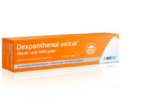 DEXPANTHENOL axicur krem na rany i gojenie 50 mg/g, 50 g