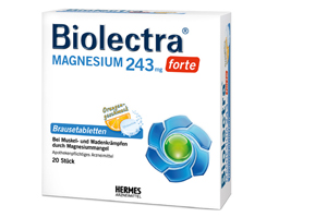 BIOLECTRA Magnez 243 mg forte Orange tabletki musujące, 40 szt