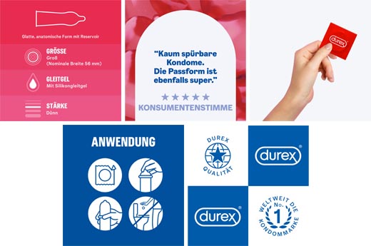 DUREX Prezerwatywy Sensitive Gossamer, 40 szt