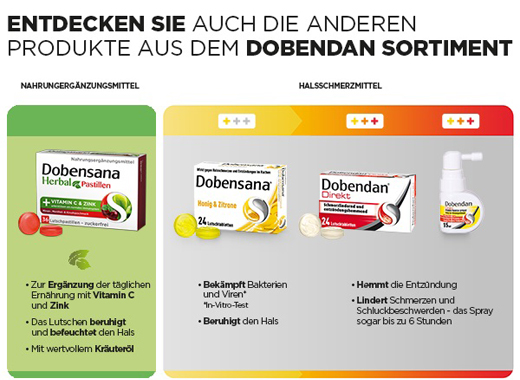 DOBENSANA Ziołowa Pasta Wiśniowa Vit.C & Pastylka Cynkowa, 36 szt