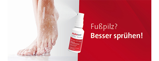 MYKOSERT Spray na grzybicę skóry i stóp, 2X30 ml