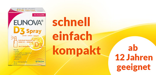 EUNOVA Witamina D3 w sprayu, 8 ml