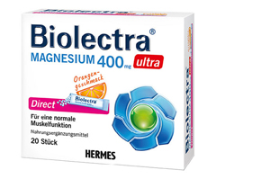 BIOLECTRA Magnesium 400 mg Ultra Direct Lemon, 20 szt