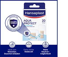 HANSAPLAST Paski gipsowe Aqua Protect, 20 szt