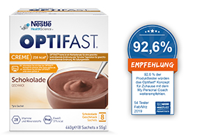 OPTIFAST Krem czekoladowy w proszku, 8X55 g