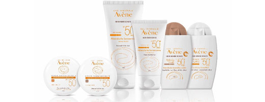 AVENE Kompaktowy krem do opalania SPF 50 piasków, 10 g