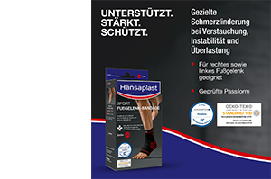 HANSAPLAST Sportowa orteza stawu skokowego rozmiar M, 1 szt
