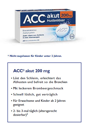 ACC ostre 200 tabletek musujących, 20 szt