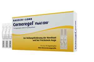CORNEREGEL Płyn EDO Krople do oczu, 10 x 0,6 ml