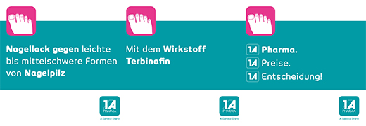 TERBINAFIN-1A Pharma Nagell.g.Nagelpilz 78,22 mg/ml, 3,3 ml