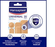 HANSAPLAST Uniwersalne taśmy gipsowe, wodoodporne, 20 szt