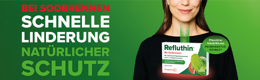 REFLUTHIN na zgagę tabletki do żucia miętowe, 48 szt