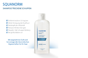 DUCRAY SQUANORM suchy szampon przeciwłupieżowy, 200 ml