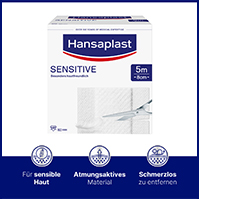 HANSAPLAST Tynk wrażliwy, rolka 8 cmx5 m, 1 szt
