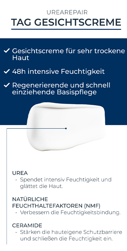 EUCERIN UreaRepair Krem do twarzy 5% na dzień, 50 ml
