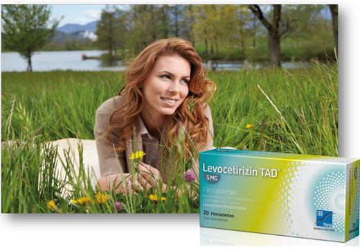 LEVOCETIRIZIN TAD Tabletki powlekane 5 mg, 100 szt