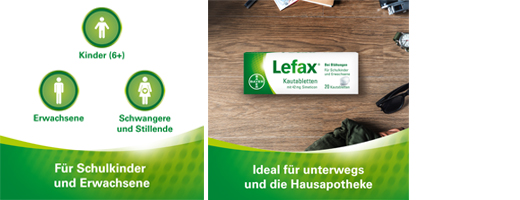 LEFAX Tabletki do żucia, 20 szt