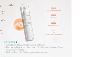 AVENE Cleanance WOMEN wygładzający krem na noc, 30 ml