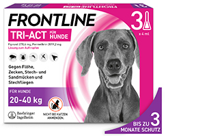 FRONTLINE Tri-Act Drop-on roztwór dla psów 20-40 kg, 3 szt