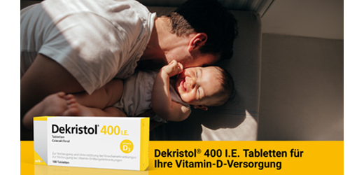DEKRISTOL 400 tabletek I.E., 100 szt