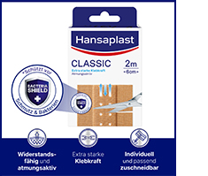 HANSAPLAST Tynk klasyczny 6 cmx2 m, 1 szt