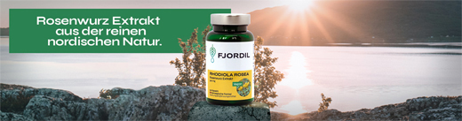 FJORDIL Kapsułki Rhodiola Rosea, 90 kapsułek