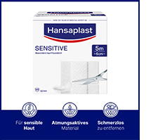 HANSAPLAST Tynk wrażliwy w rolce 6 cmx5 m, 1 szt